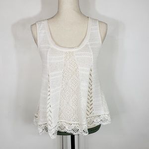 Meadow Rue Carrigan Lace Swing Tank